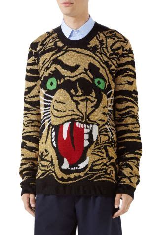 gucci sweater tiger fake|gucci tiger brooch.